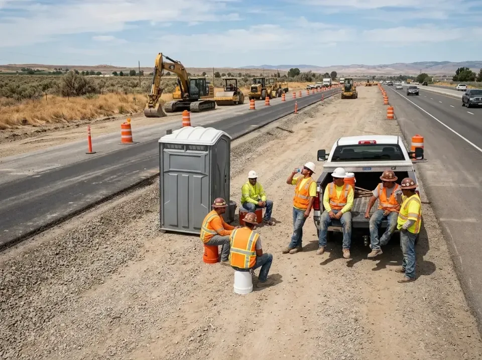 highway-road-construction-crew-007 — frequently asked questions, Porta Potty and Restroom Rentals in Corrales, NM